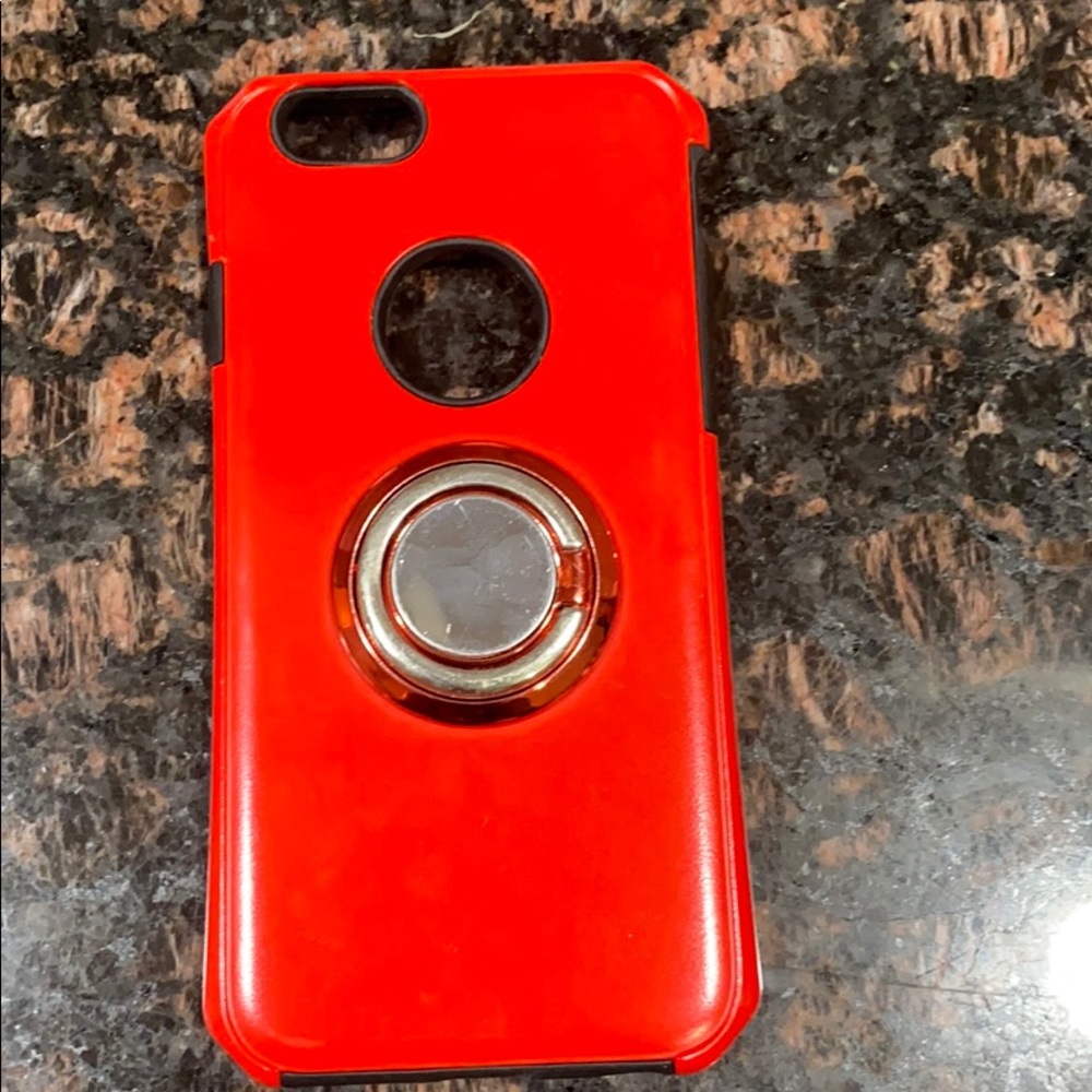 Hot red iPhone case